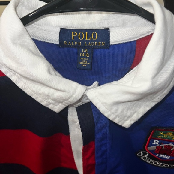 Boys Long sleeve polo - Picture 3 of 3
